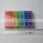 Transparent 28 Compartments Plastic Pill Box