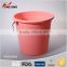 whoseware Plastic Bucket with Handle for kitchenware