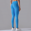 YYBD-0031,hot selling seamless knitting breathable cross waist peach hip women yoga fitness legging