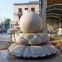 Ou Yi Stone Sculpture Fountain Manufacturer Sunset Red Wind Water Ball Villa Landscape Decoration Marble Fountain Processing Customization