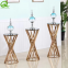 Luxury Fashion Stainless Steel Metal Flower Stand Flower Decoration Stand for home furniture hotel furntirue