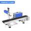 20w Fiber laser engraving machine for steel pen laser 30w metal engraving machinery with customized pen conveyor belt for sale