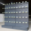 Tablero organizador de herramientas de acero de 120x45 cm para montar en la pared, paneles de tablero con clavijas para el almacenamiento de piezas y estantería de exhibición de herramientas