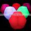 football shape led candle with timer