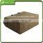 Custom printed flat handle kraft paper bag supplier