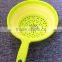 Folding washing vegetables and fruit basket with handle Draining basket