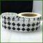 High quality Printing Small Black Square Adhesive sticker labels on roll