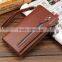 New product Long style men's Clutch bag wallet with zipper