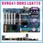 ATX intel G41 LGA 775 DDR3 DVR Motherboard