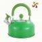 1.8L stainless steel use for hotel kettle set with colorful body and handle