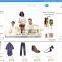 Responsive shopping website design and development for online store