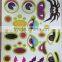 promotion party supply / halloween transparent pvc stickers