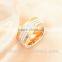 Wholesale shining full rhinestone finger rings fashion 18K gold plated Jewelry