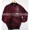 brand satin jacket,custom branded satin jacket,any colors customized satin letterman jacket