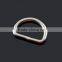 Metal Stainless Steel D Ring Buckle 1" Inside Diameter Loop Ring for Strap Keeper