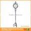 Indoor floor standing two face clock with LED light