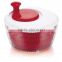 2016 hot selling food contact safe plastic salad tools salad spinner salad dryer with slicer and blade