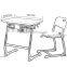 Cheap school desk set student tables chair sets adjustable desk