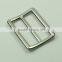 Eco-friendly Zinc alloy fashion metal curved tri-glide buckle for 38mm belts