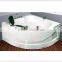 SUNZOOM cheap whirlpool bathtub,shallow bathtub,small corner bathtub