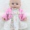 Mini baby dolls 8" handmade doll toy full body soft silicone vinyl doll