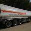 2015 40000-45000 liters Aluminium alloy petrol tanker semi trailer transport