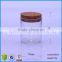 80ml borosilicate glass jar with cork lid for food
