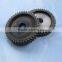 Tigh tolerance manufacture gears 45 degree Precision helical gear shaft                        
                                                Quality Choice