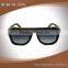 Bamboo Frame Eyewear Box Sunglasses With Mirror Lenses