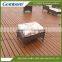 Waterproof rattan sofa set with cushion