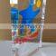 custom clear acrylic awards/trophies/plate with star logo