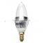 E14 3W RGB Light Remote Controlled LED Candle Bulb (85-265V)