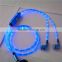 LED luminous glowing earphone for phone for samsung galaxy