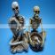 Wholesales Polyresin Skull statue crafts for halloween decorations