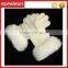 V-365 Women plain color slap-up wool winter warmer gloves with flower magic finger golves