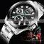 SKONE 7063 Big Chain Big Face Heavy Men Watch