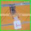 Supermarket Transparent Plastic Price Label Holder for U-shape Hook                        
                                                Quality Choice