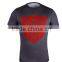 High Quality Blank Men's Athletic Compression Sport Gym T Shirt