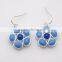 Jewelry Sets 11 Pieces Alloy Flowers Combine Inlay Resin Stones Necklace And Earring Set