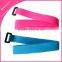 hot sale adjustable hook and loop fastener straps with buckle