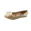 Wholesale new style flat shoes woman shoes