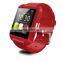 Multi-language U8 Bluetooth Smart Wrist Watch Phone Mate For Android IOS Iphone 6 /6s Samsung LG Huawei XIAOMI Lenovo Phone