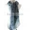 Polyester Grey Print Scarf