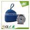 novelty foldable leather travel alarm clock