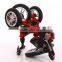 4 in 1 tricycle steel frame folding flatable tire min apple brand