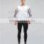 stan caleb spandex fabric of jogging wear,compression wear, long sleeve comression top