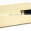 Wooden card usb as promotional gift