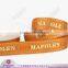 gold/silver foiled printed grosgrain ribbon hot stamping grosgrain ribbon ribbon