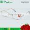 Most hot sale pocket unisex metal tube reading glasses with plastic case
