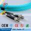 FC to ST 3m duplex multimode 10G OM3 50/125 3.0mm pvc/lszh fiber optiic